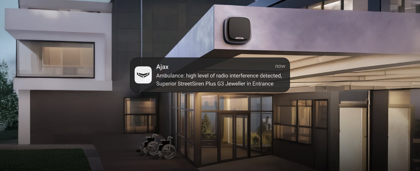 Rilevamento di inibizione dalla sirena