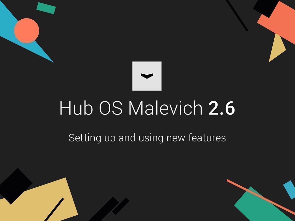 OS Malevich 2.6: Setting up and using new features