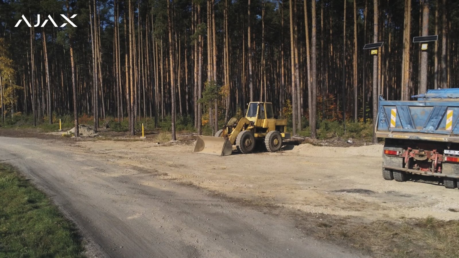 AlarmPost, AlarmCam и AlarmBox, установленные на объекте