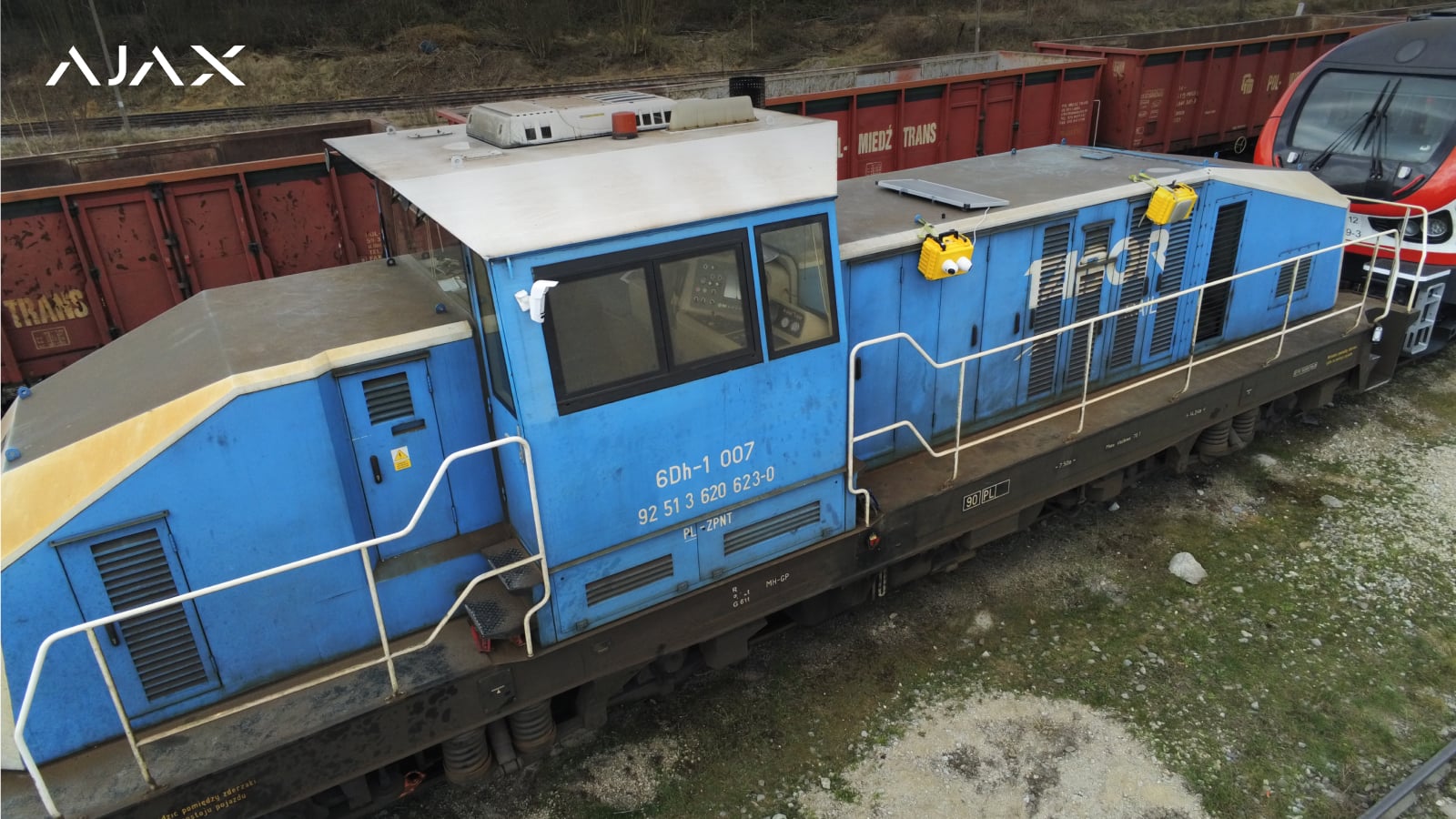 Железнодорожное депо под защитой системы AlarmTower