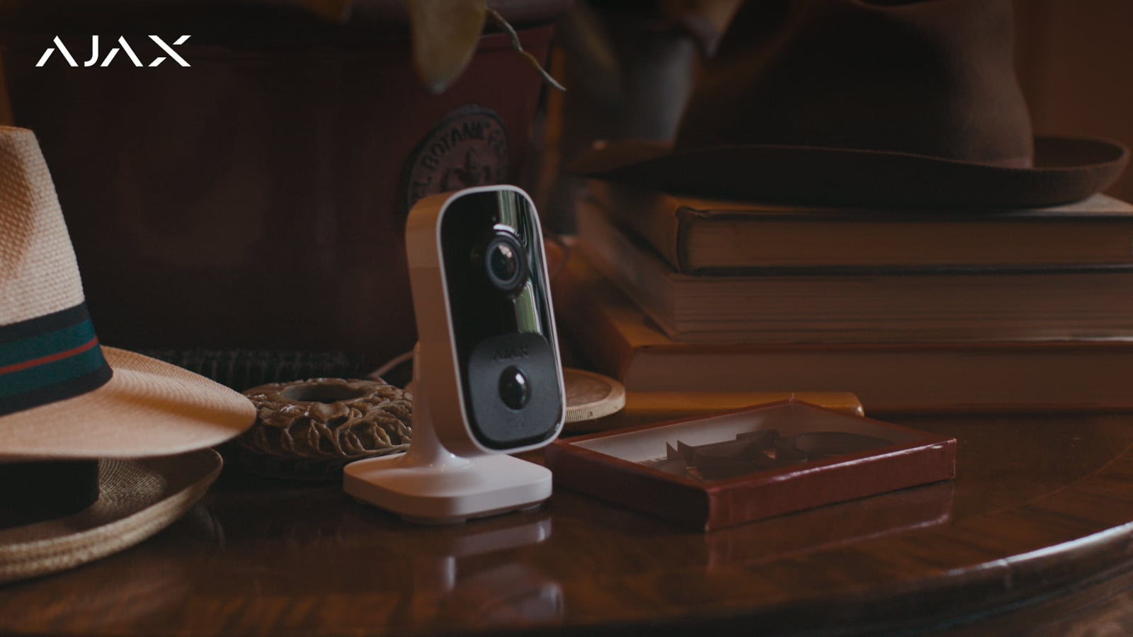 La IndoorCam se integra perfectamente en el interior sin llamar la atención