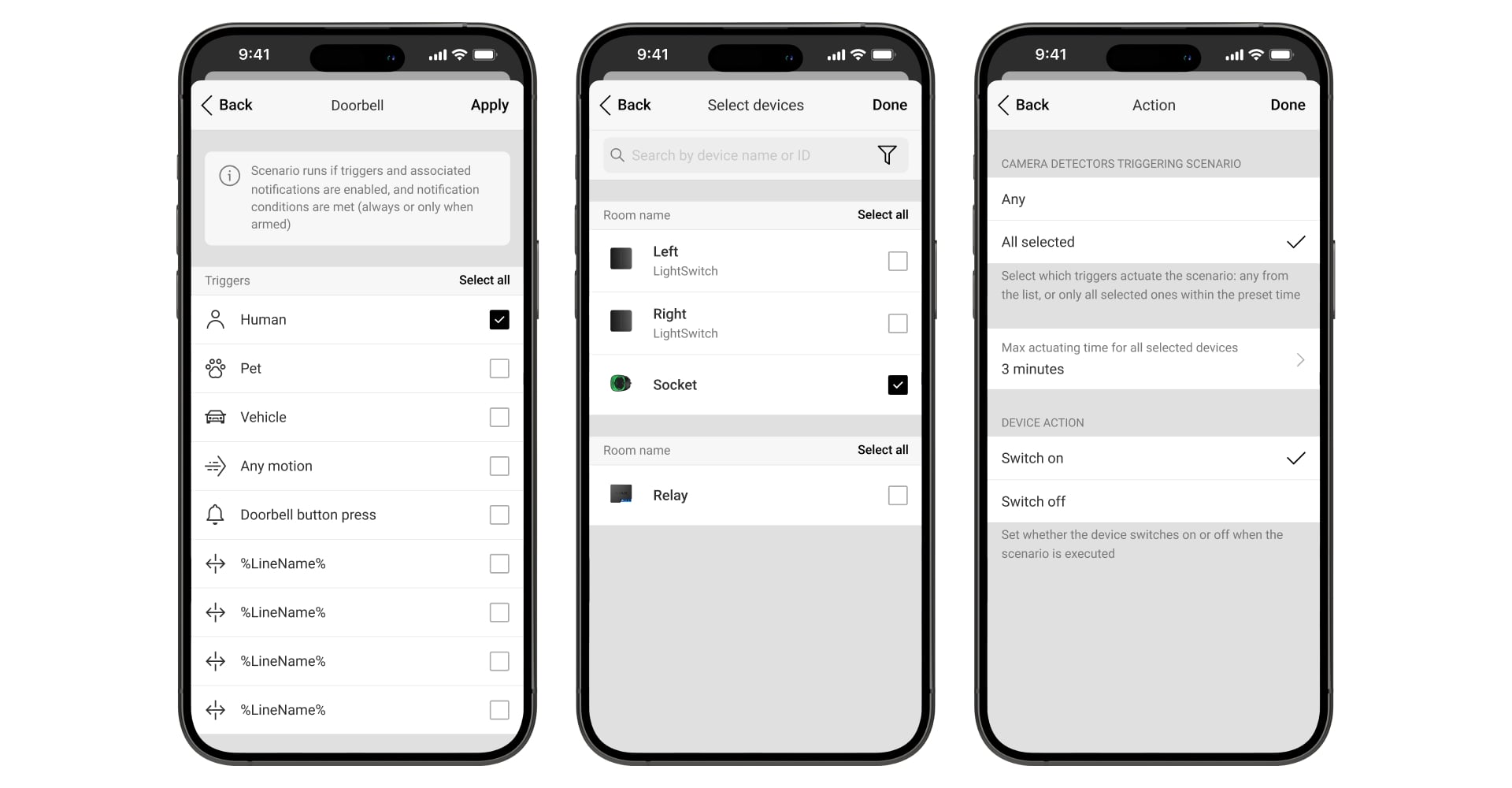 Hassle-free setup in an app
