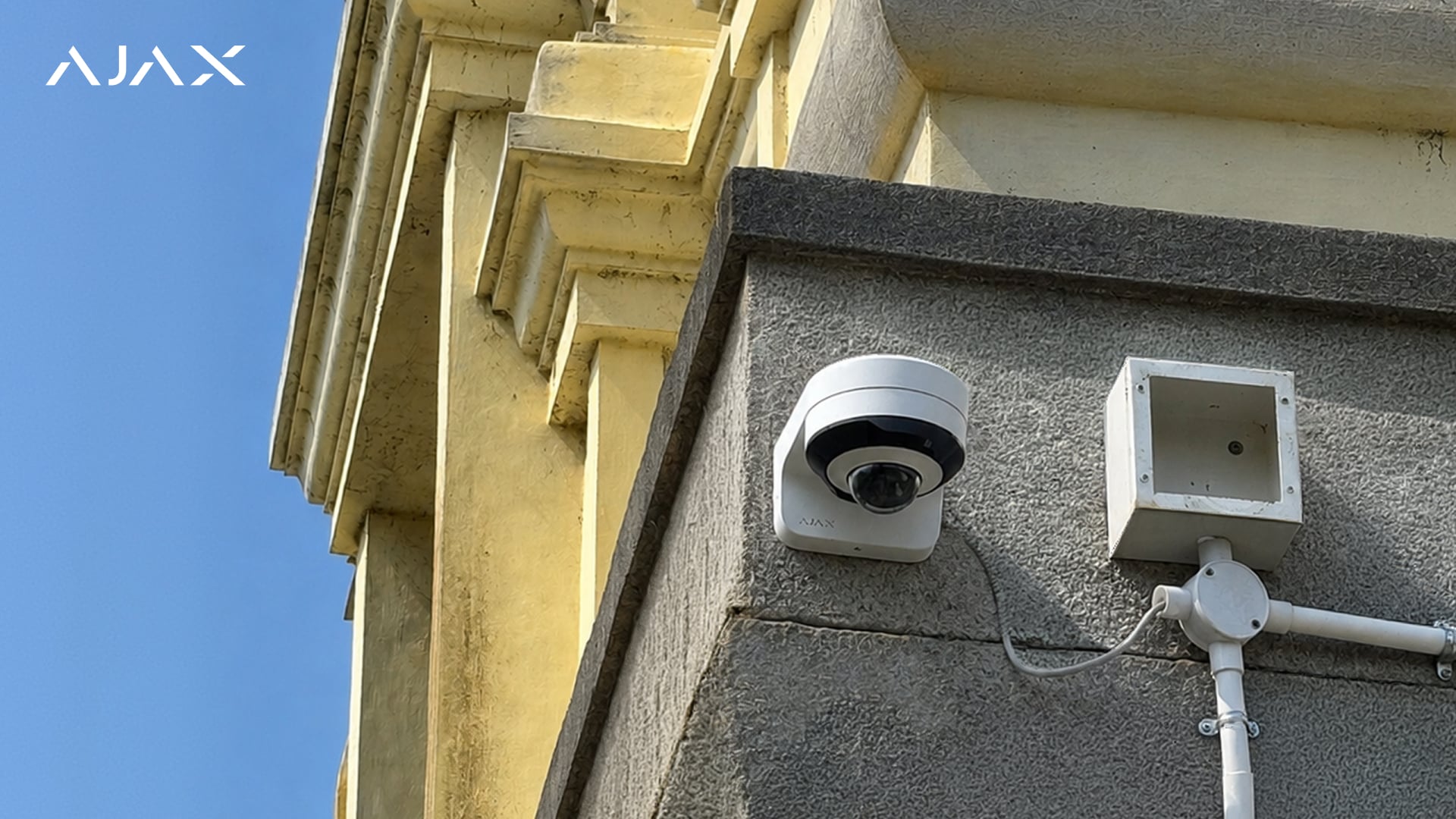 DomeCam Mini monitort het tempelterrein