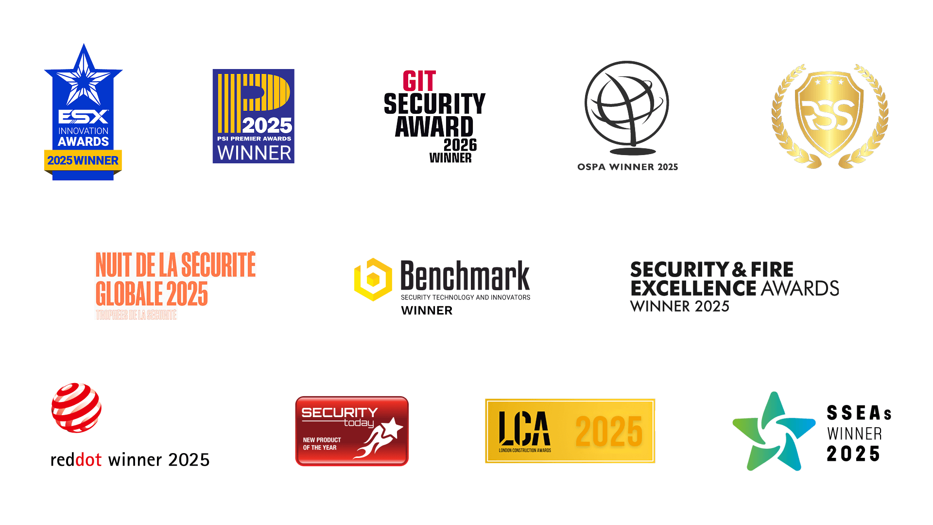 Premios de todo el mundo