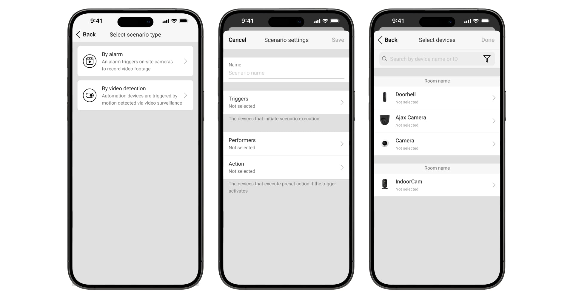 Hassle-free setup in an app