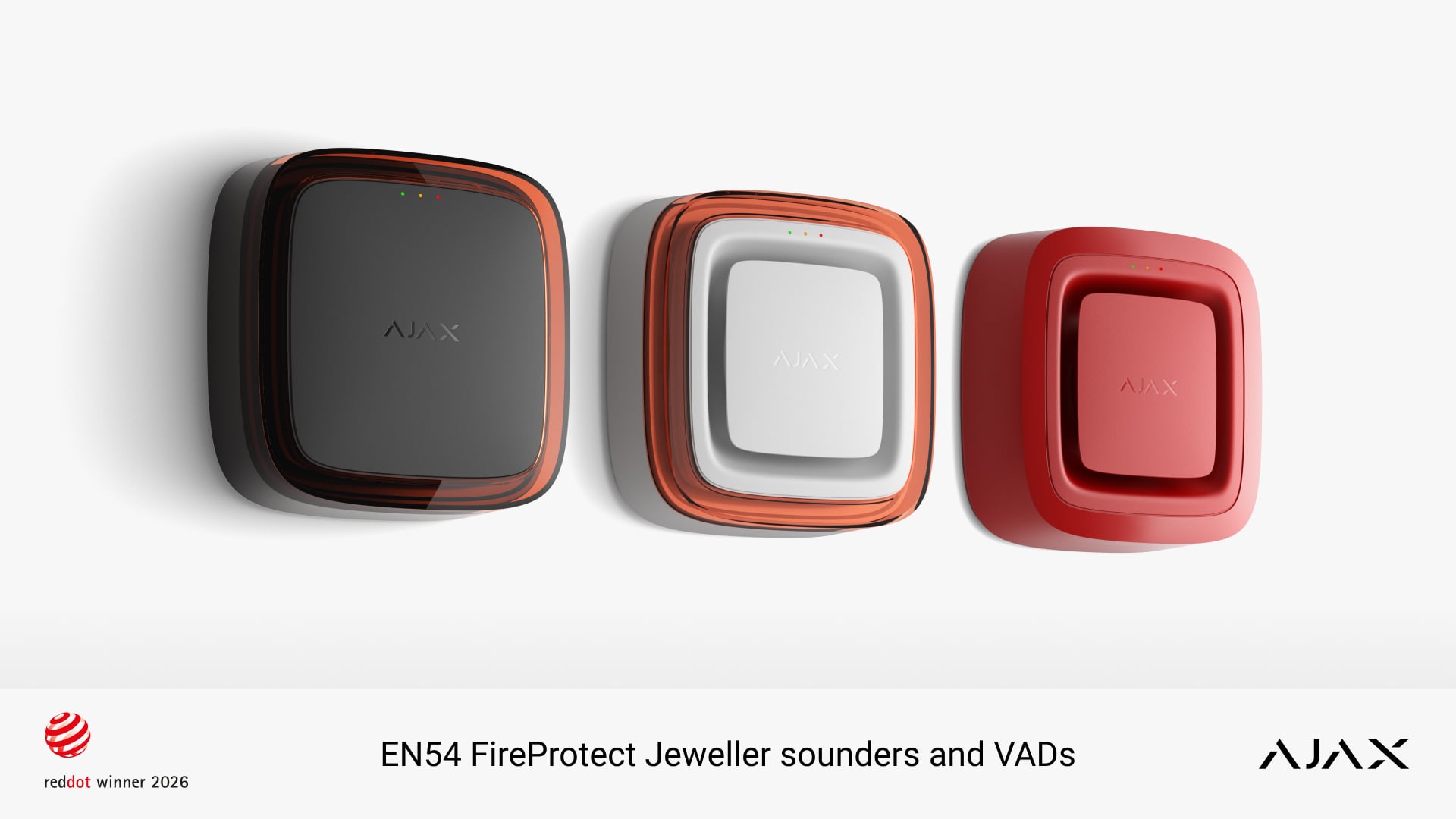 EN54 FireProtect Jeweller sounders and VADs