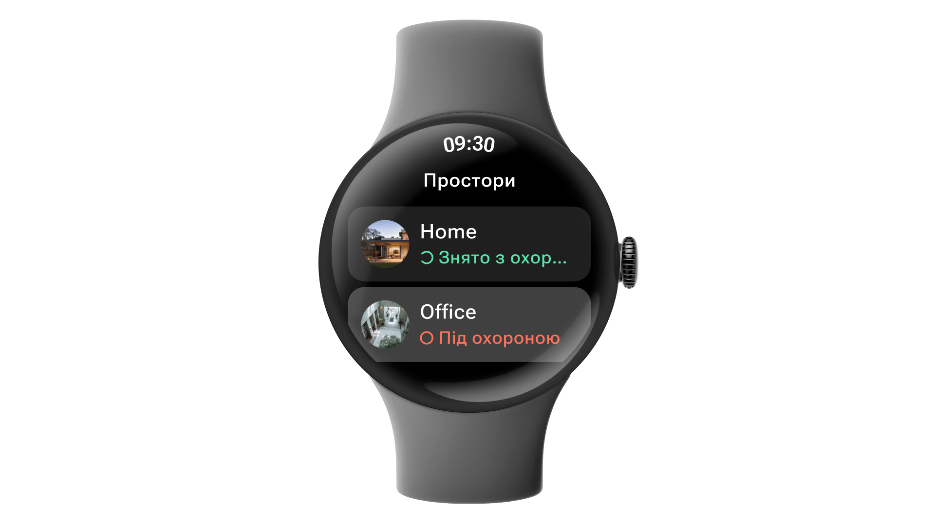 Контроль просторів