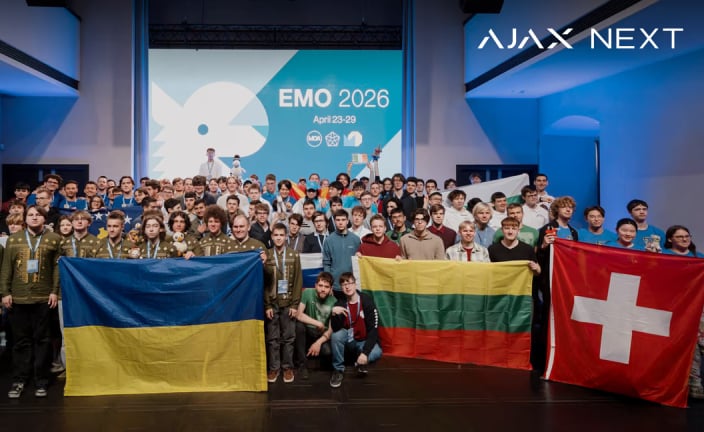 Ajax Systems supports young Ukrainian mathematicians