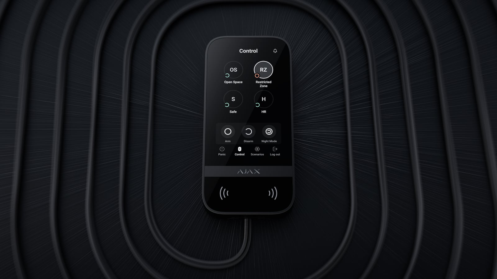 Meet Superior KeyPad TouchScreen Fibra: the maximum interface clarity now in a wired version