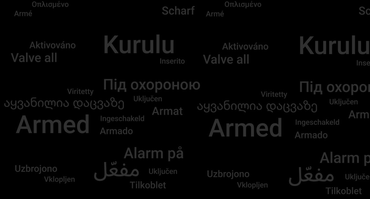 Interfaccia disponibile in 32 lingue