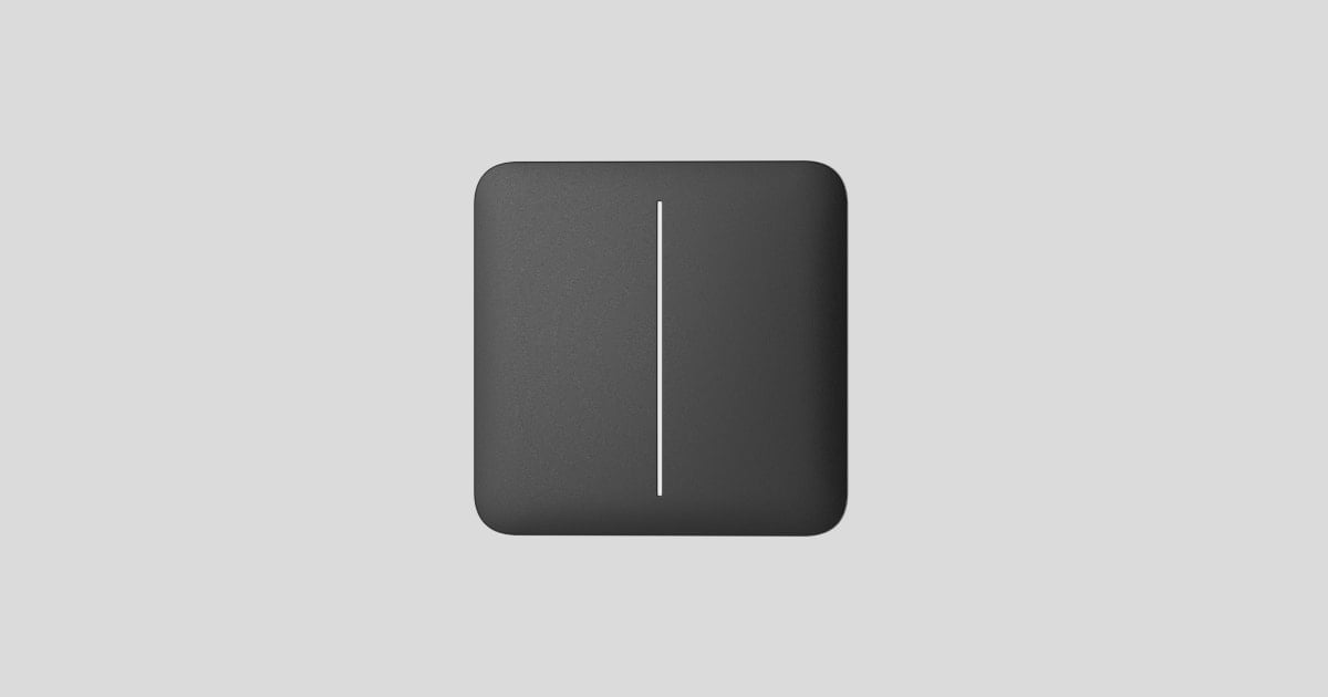 Manuale utente LightSwitch (2‑gang/2‑way) Jeweller