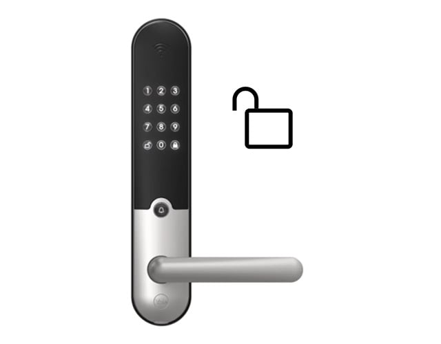 Aktivierung anderer Systemgeräte durch die Zustandsänderung des Smart-Schlosses