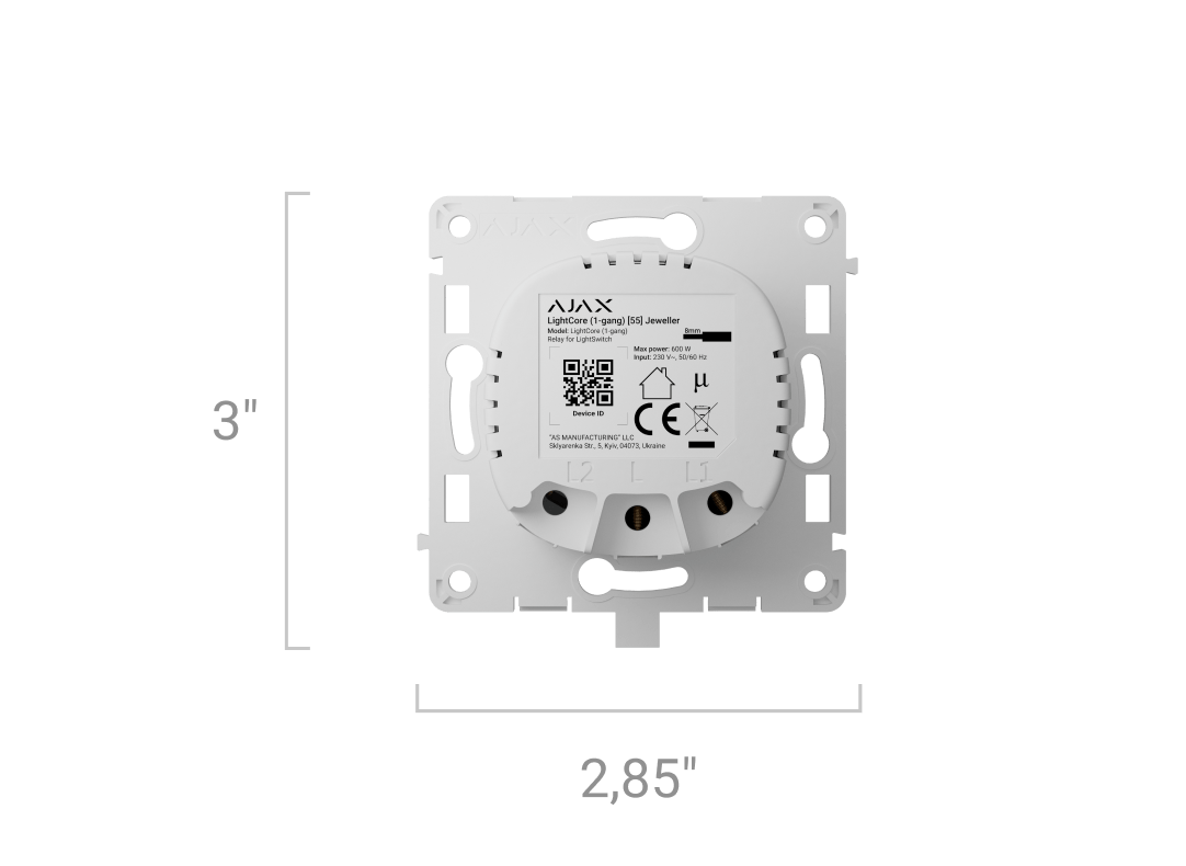 ウィリーズ　TPX1 Умная розетка Tervix Pro Line WiFi Socket 421421 – купить онлайн