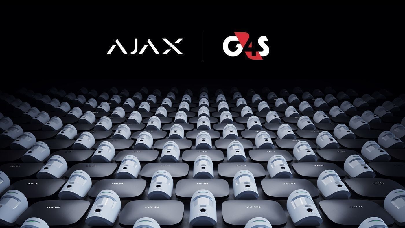 Ajax Systems gibt Partnerschaft mit Sicherheitsgigant G4S bekannt