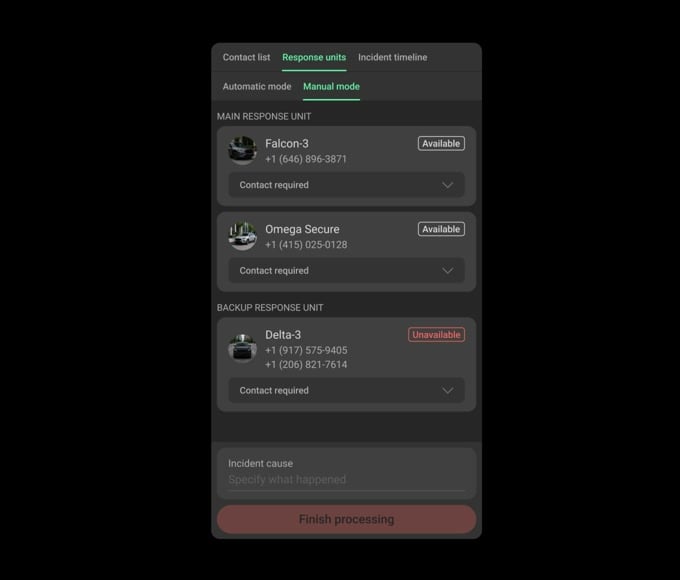Asignación manual cuando sea necesario