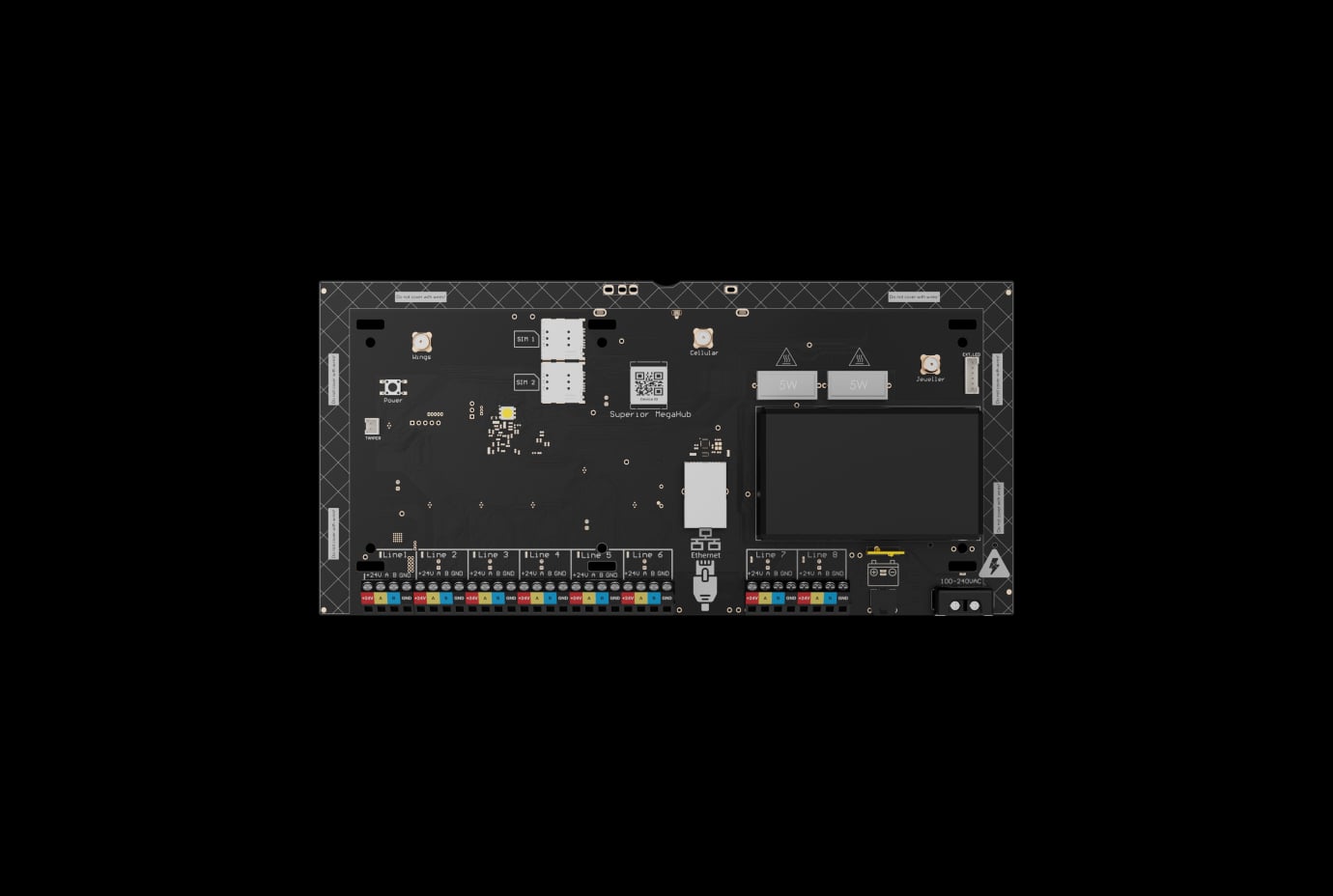 Superior MegaHub without a casing
