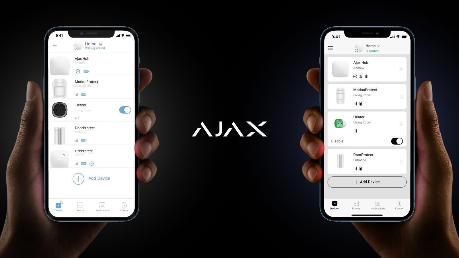 Redesigned Ajax apps for your comfort