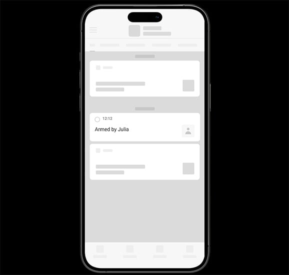 Synchronisierte Benachrichtigungen