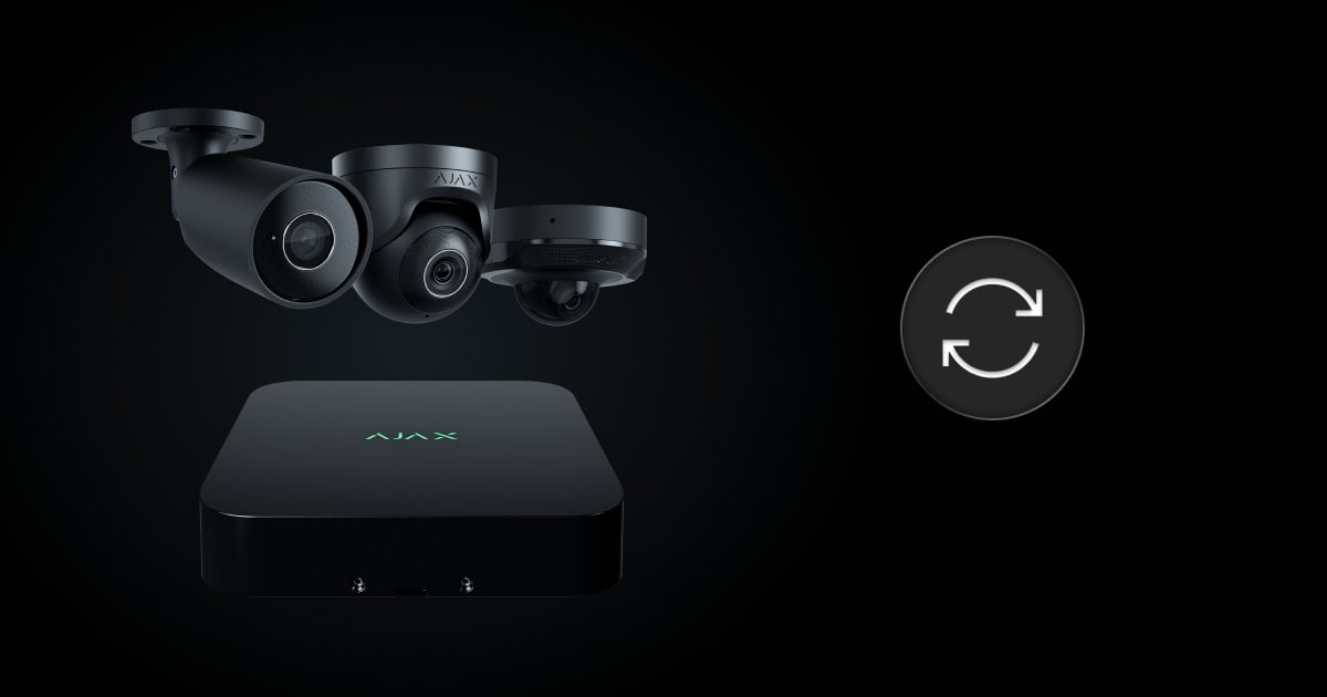 Comment mettre à jour le firmware sur les caméras et les enregistreurs vidéo Ajax