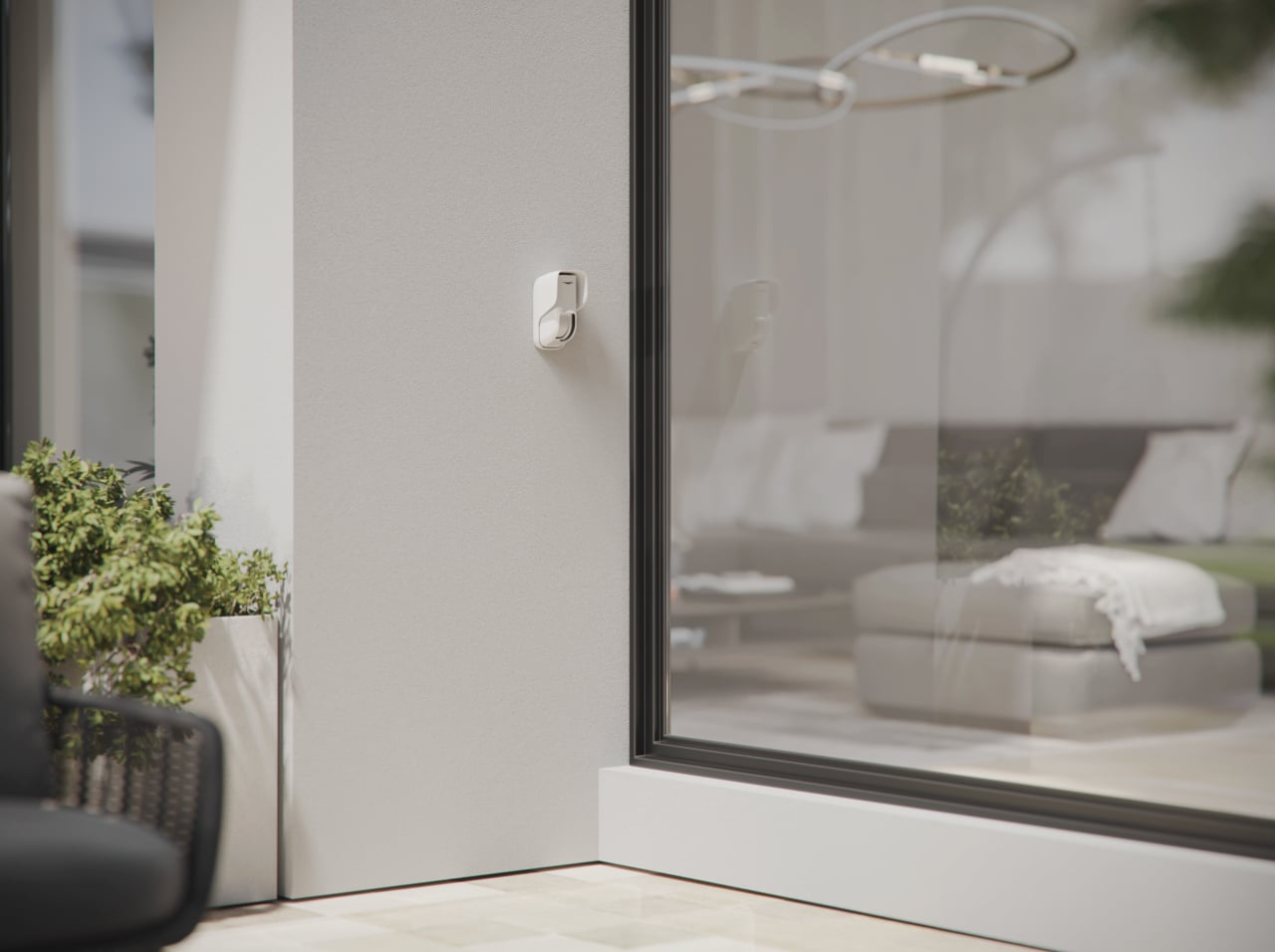Curtain motion detectors