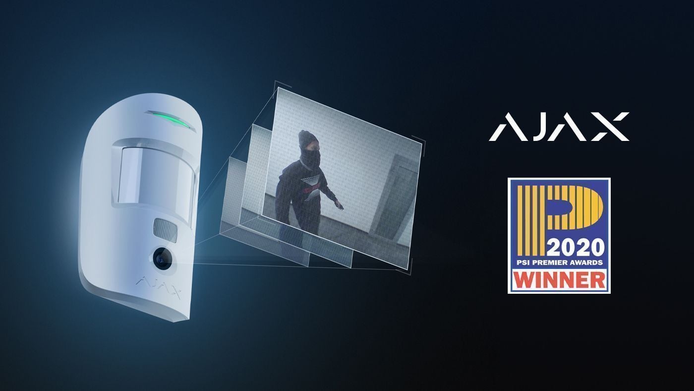 MotionCam désignée « Produit anti-intrusion de l'année » aux PSI Premier Awards 2020