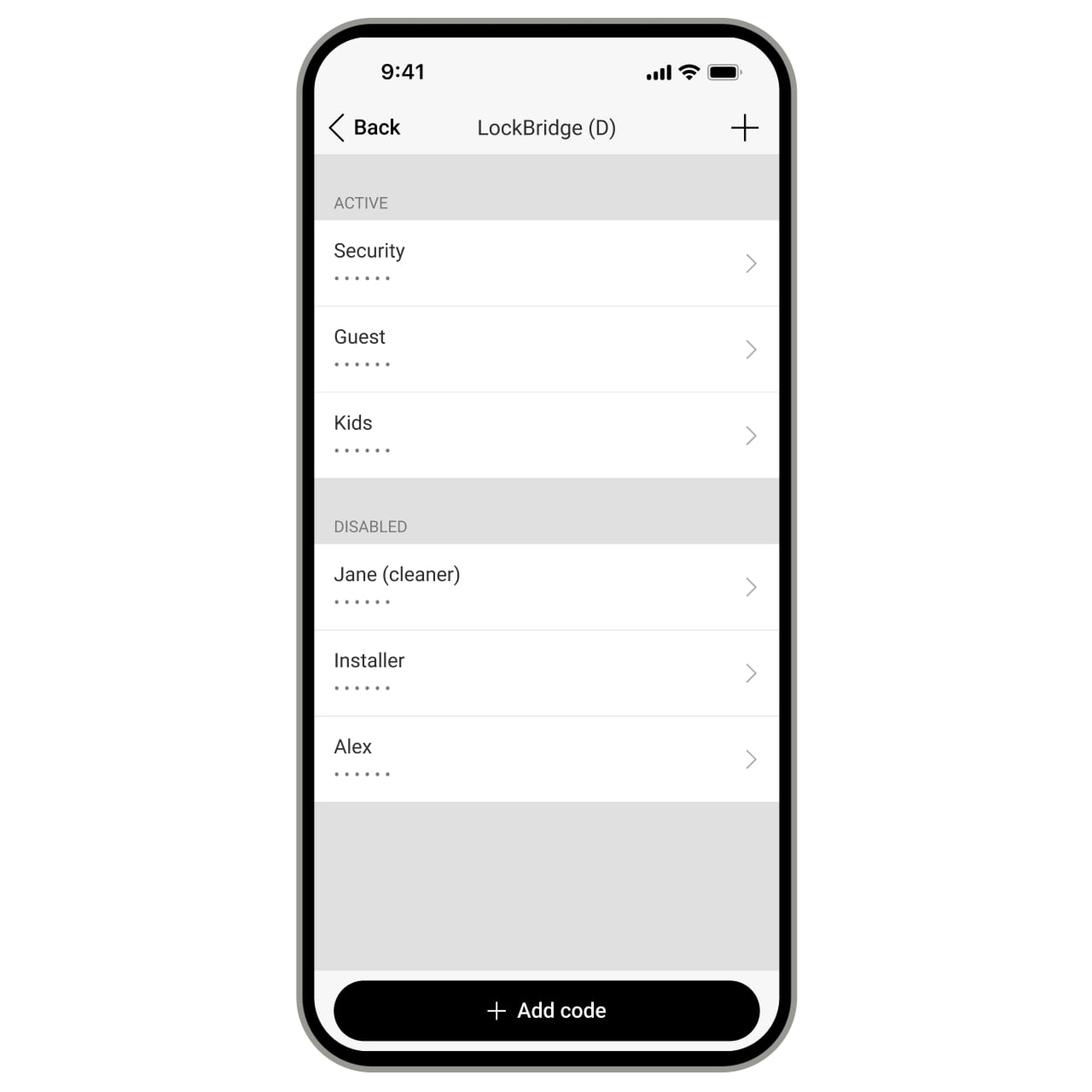 Remote lock access control