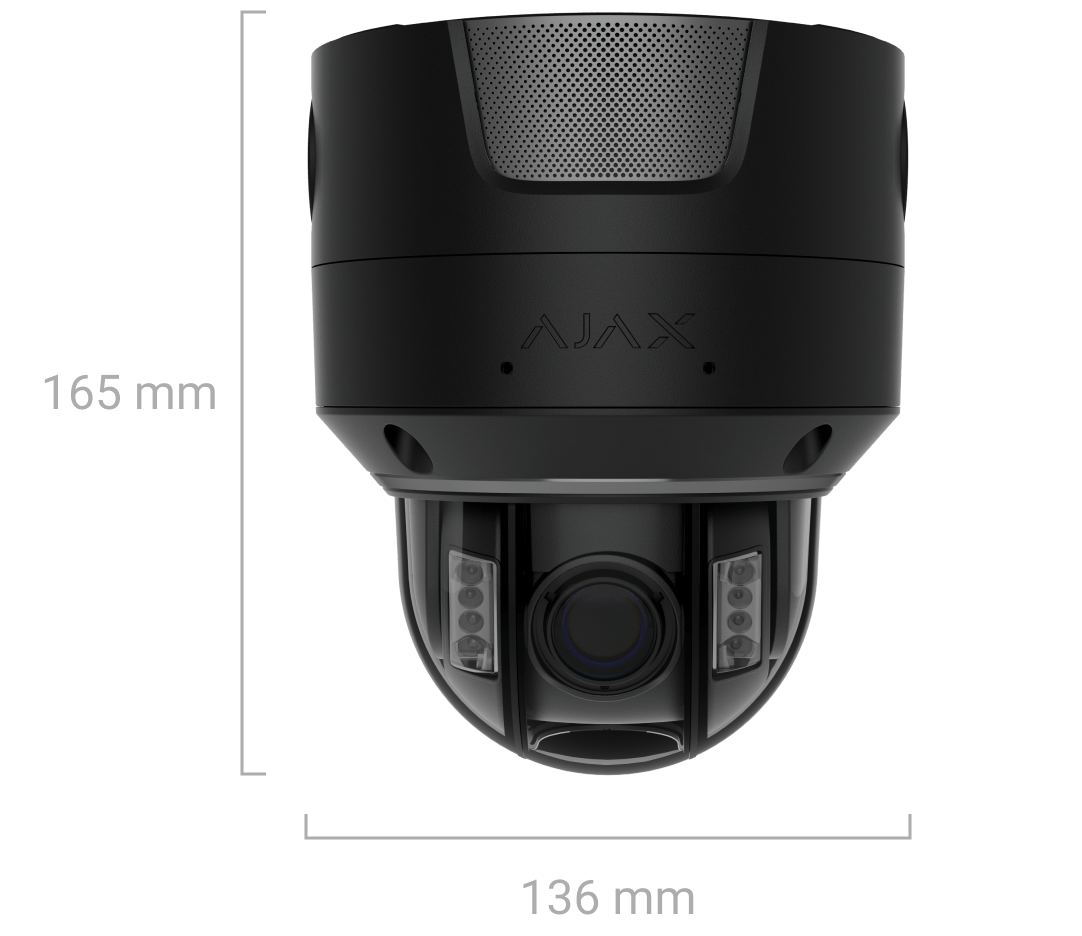 Vorderseite von Superior DomeCam HLVF