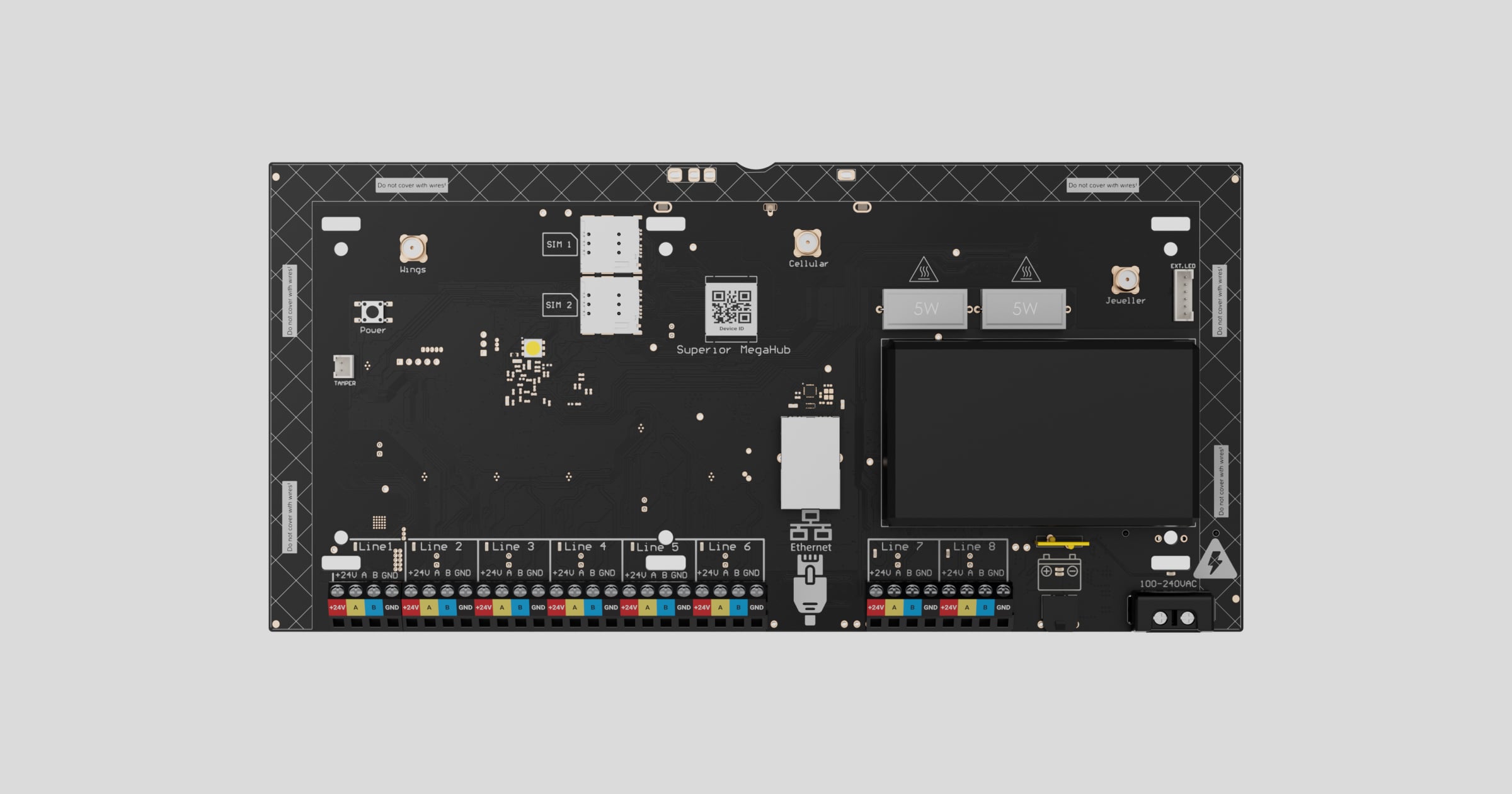 Benutzerhandbuch für Superior MegaHub (without casing)