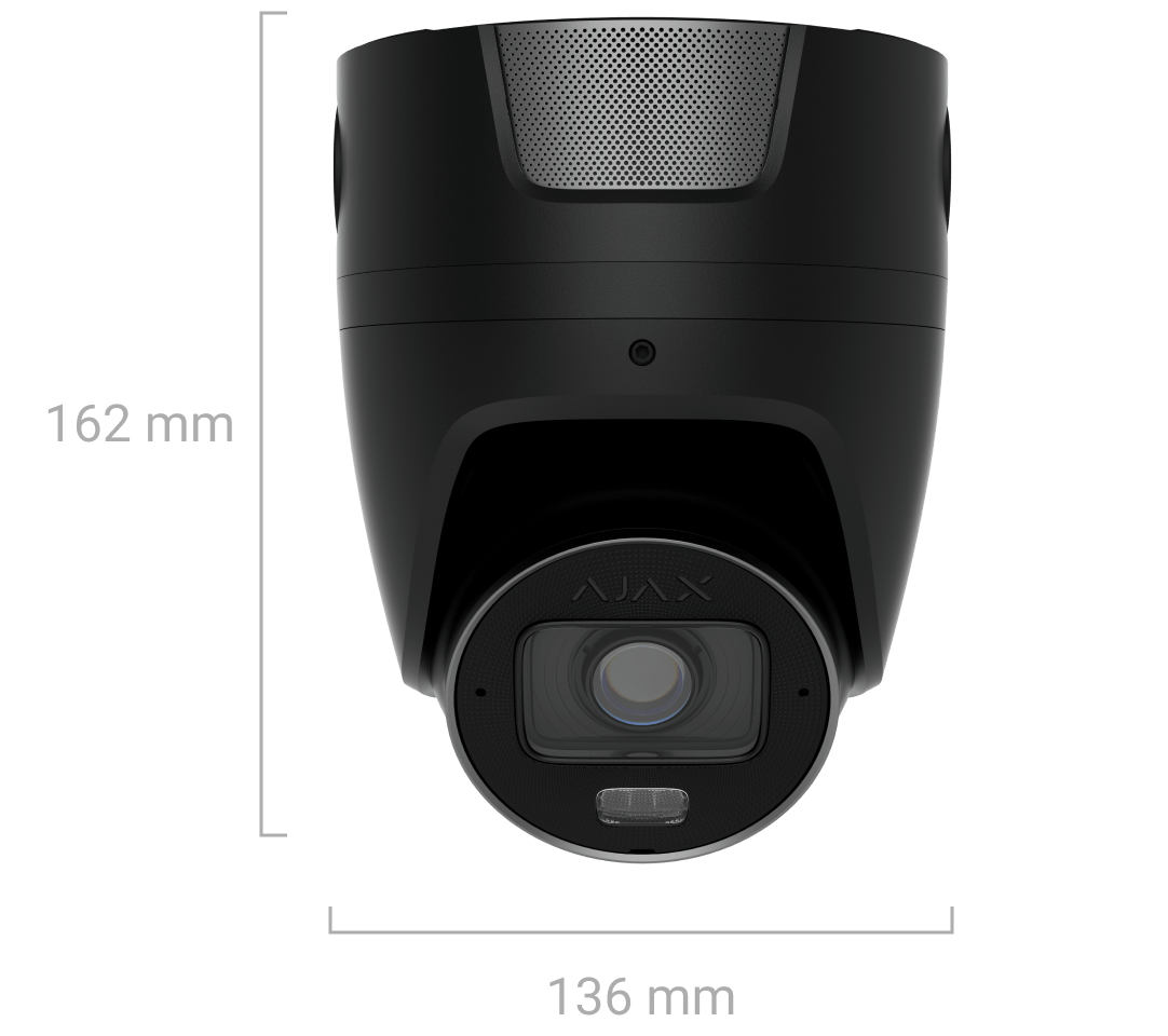Superior TurretCam HLVF parte frontal