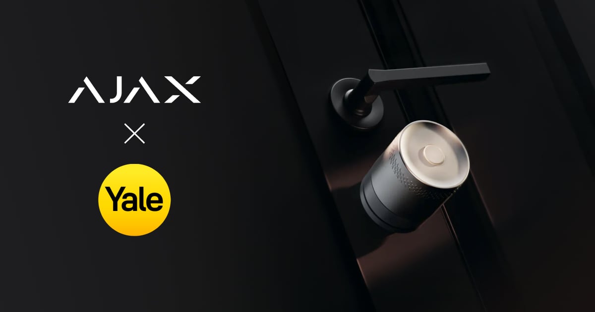 Yale Linus® Smart Lock L2 Lite integriert sich jetzt über die Cloud in das Ajax Ökosystem