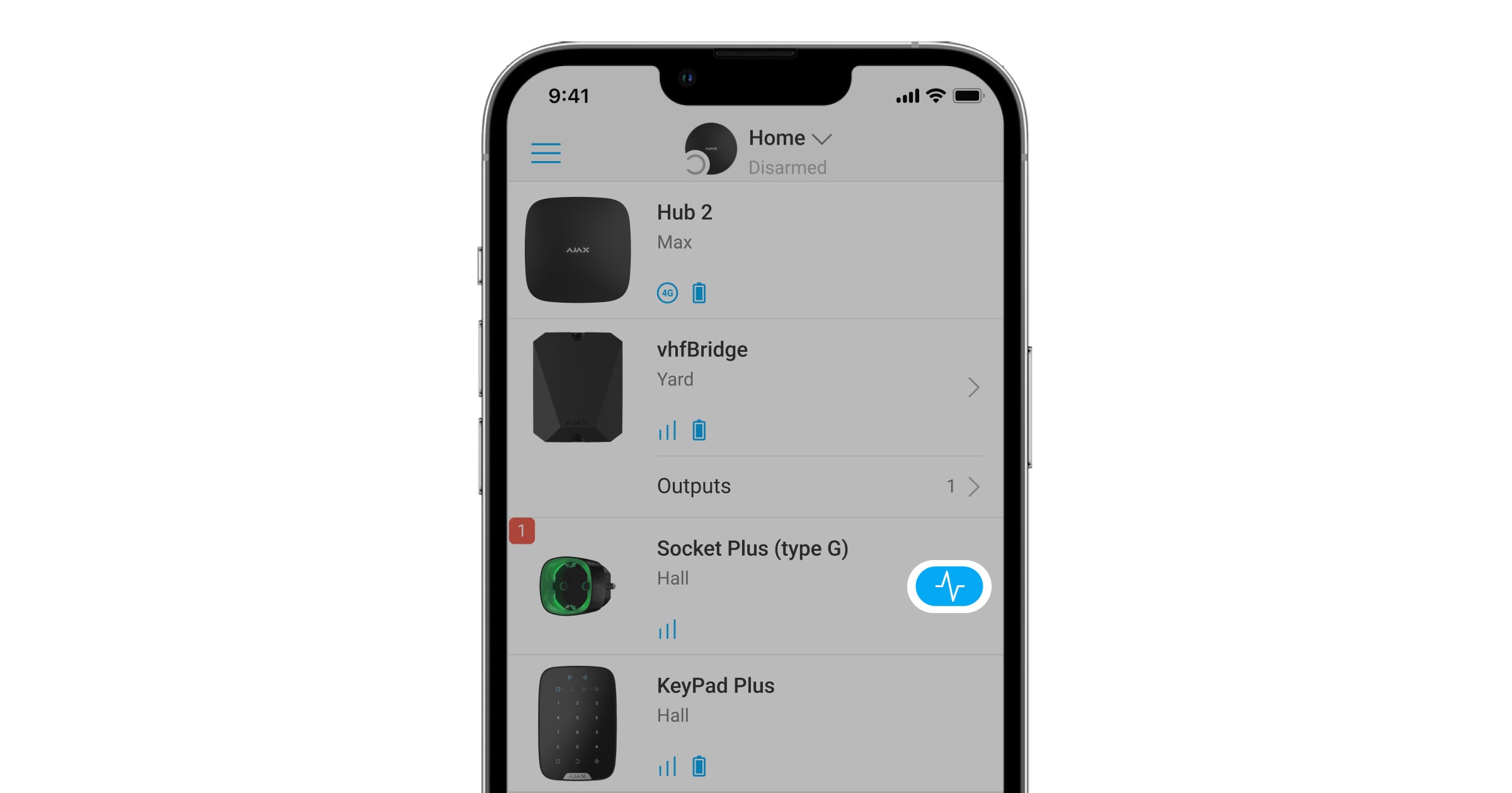 ajax socket plus type g