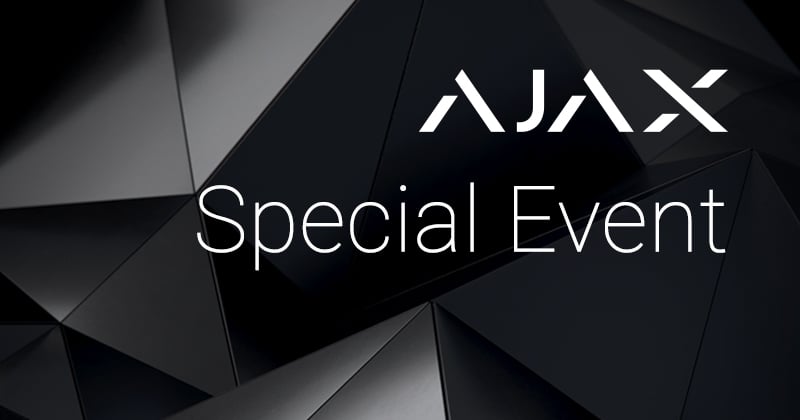 Ajax Special Event enthüllt neue Produkte und Software