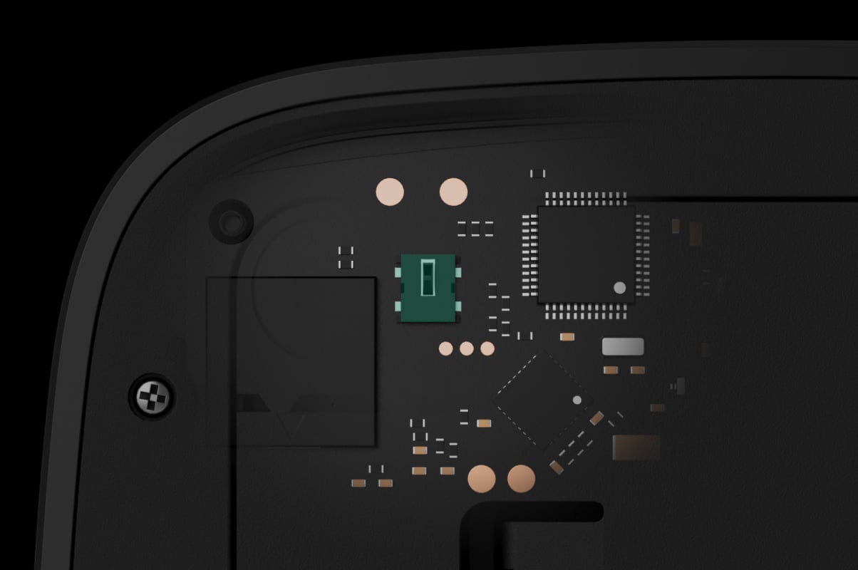 Tamper button