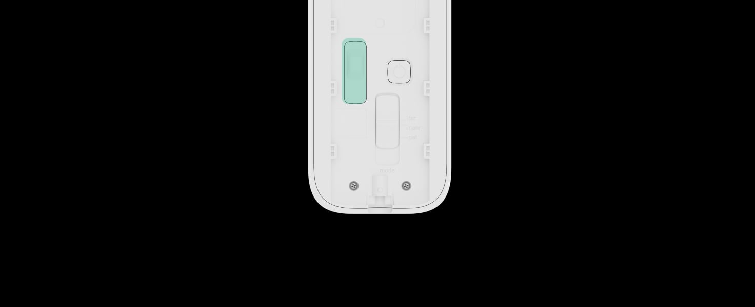 Accelerometer and tamper alarm