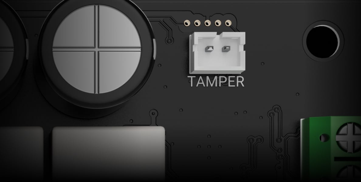 Tamper alarm³