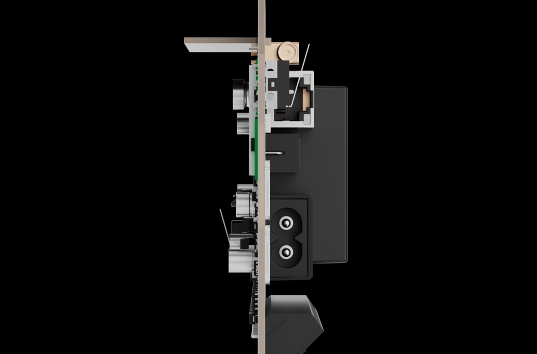 Two tamper buttons