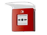 Couvercle frontal transparent pour éviter tout déclenchement accidentel de l'alarme