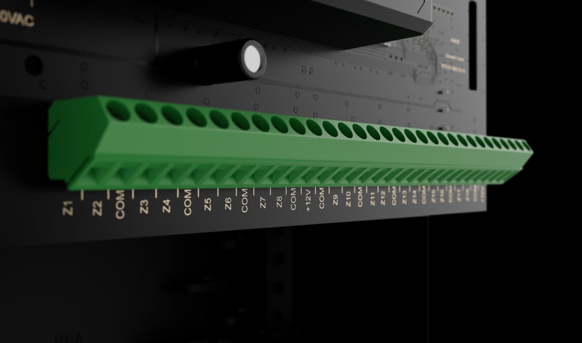 18 zones for connecting devices