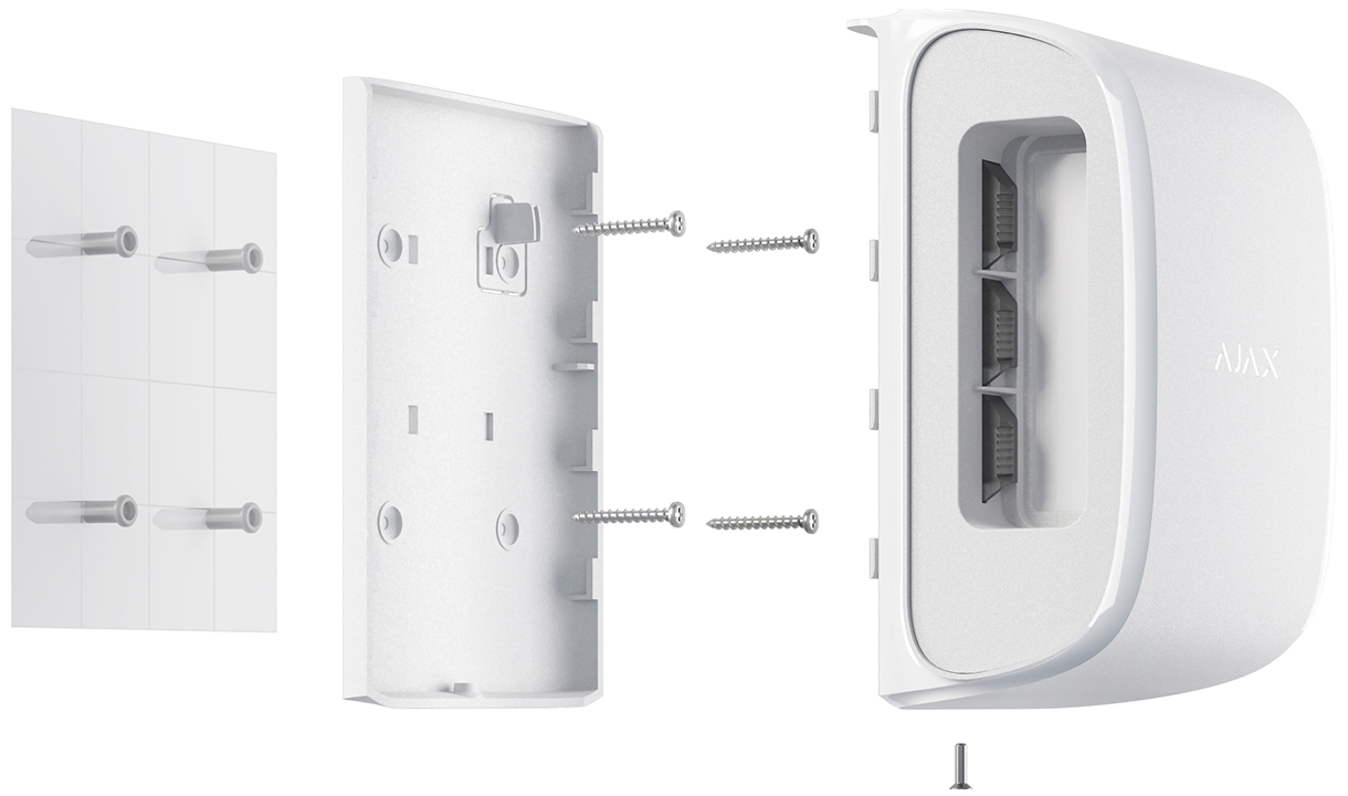 Монтаж DualCurtain на SmartBracket