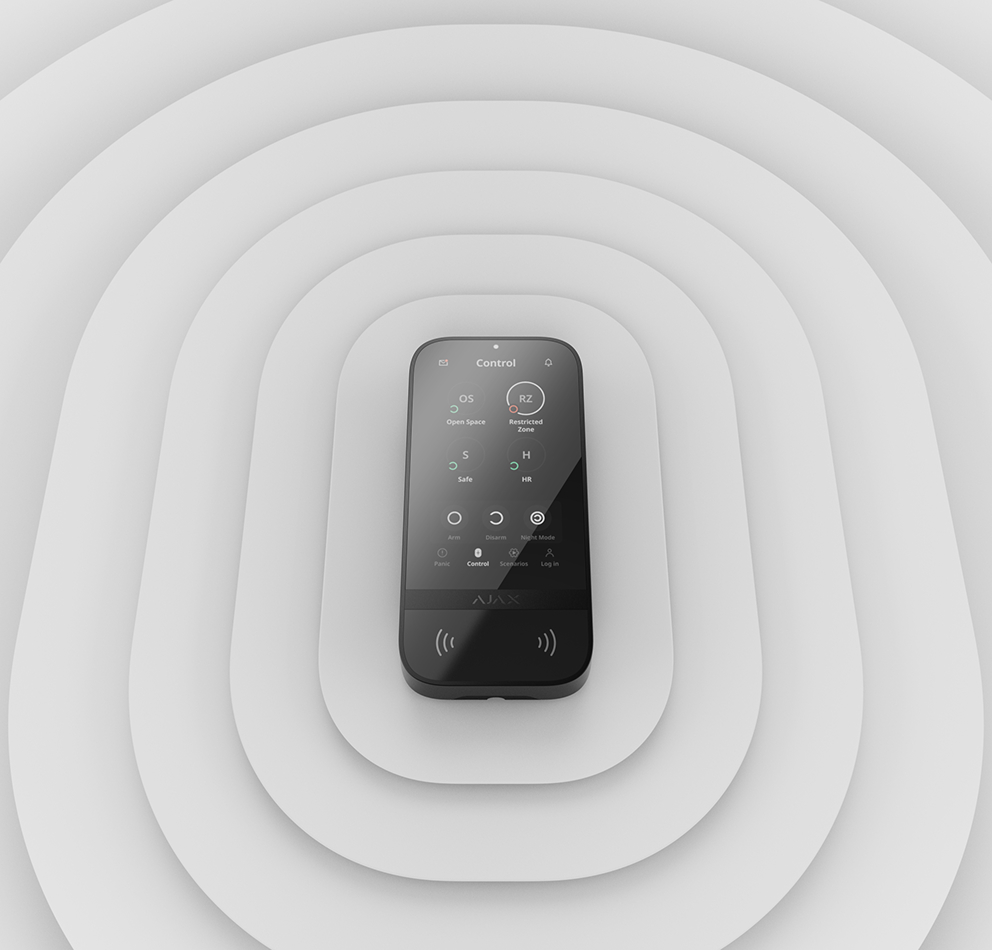 Ajax KeyPad TouchScreen Jeweller