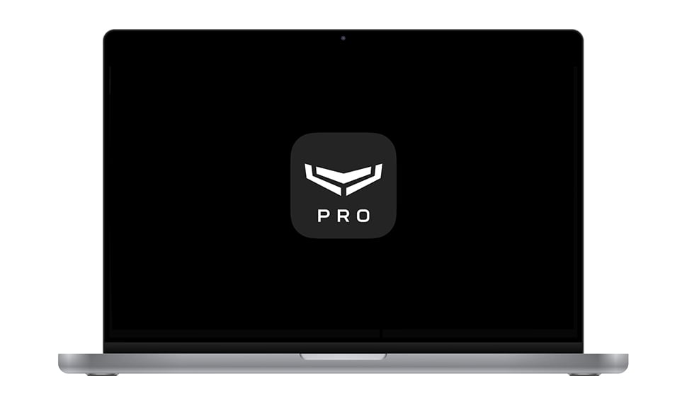 Illustration du logiciel Ajax PRO Desktop sur un ordinateur