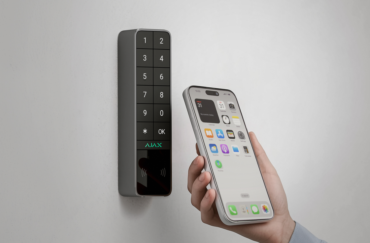 Смартфон через BLE
