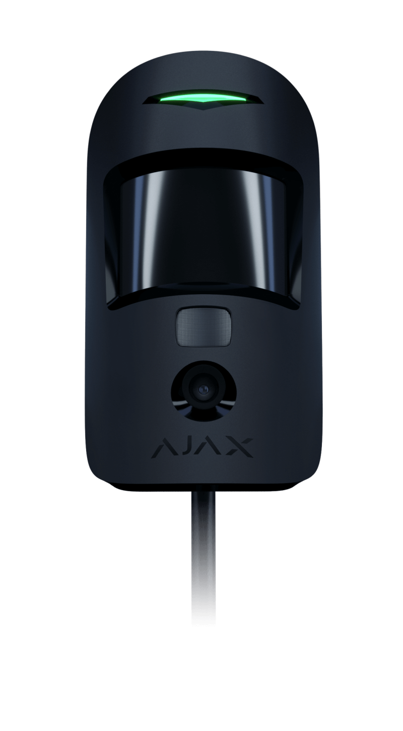 MotionCam Fibra — Wired motion detector with photo verification Ajax