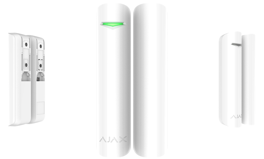 Kit Básico de Alarma Ajax Blanca (Central - Mando - Sensor Puerta - Sensor  Pir)
