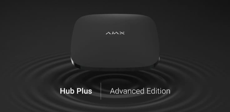Meet Hub Plus, an advanced version of the Ajax smart control panel