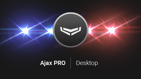 A Ajax PRO Desktop é uma aplicação para monitorização de sistemas de segurança de condomínios residenciais e propriedades rurais