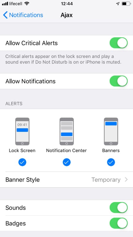 Ring app adds support for iOS's Critical Alerts feature