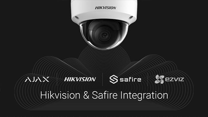 Kameras und DVRs von EZVIZ, Hikvision und Safire mit nur fünf Berührungen mit Ajax verbinden