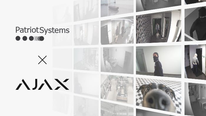Verificación fotográfica Ajax integrada en el software de monitorización Patriot Systems