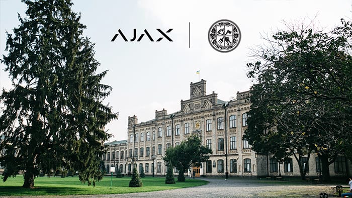 Ajax Systems entame sa coopération avec l'Institut Polytechnique Igor Sikorsky de Kyiv